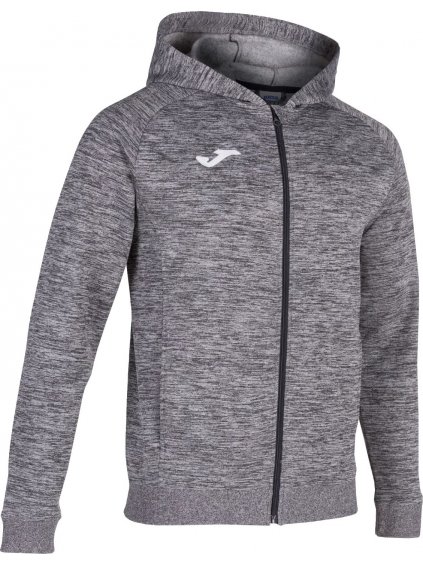 ŠEDÁ MELÍROVANÁ MIKINA JOMA MENFIS HOODIE