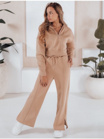 Béžová tepláková souprava MARINO