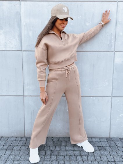 Béžová tepláková souprava MARINO