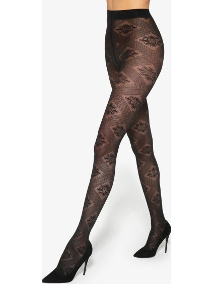 Vzorované silonky Gatta Pasione wz.02 40 den