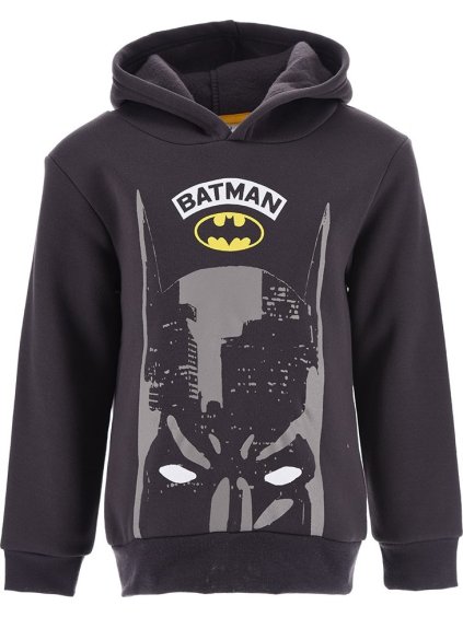 Batman tmavě šedá chlapecká mikina