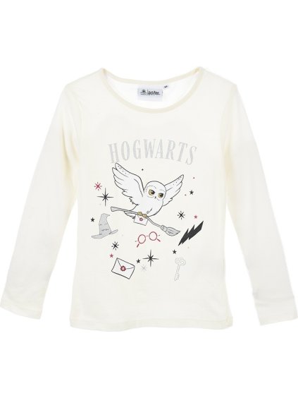 Harry Potter smetanové tričko s dlouhým rukávem