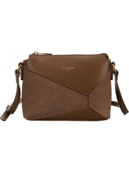 DAVID JONES TMAVĚ HNĚDÁ MALÁ CROSSBODY KABELKA