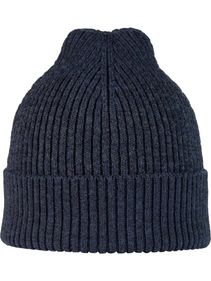 Tmavě modrá sportovní čepice Buff Merino Active Hat Beanie (Velikost ONE SIZE)
