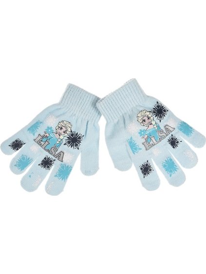 Disney Frozen světle modré rukavice