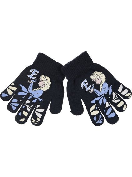 Disney - Frozen tmavě modré dívčí rukavice