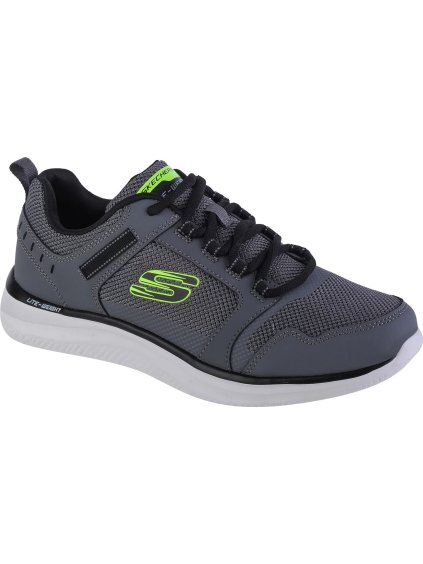 Tmavě šedé tenisky Skechers Track-Knockhill