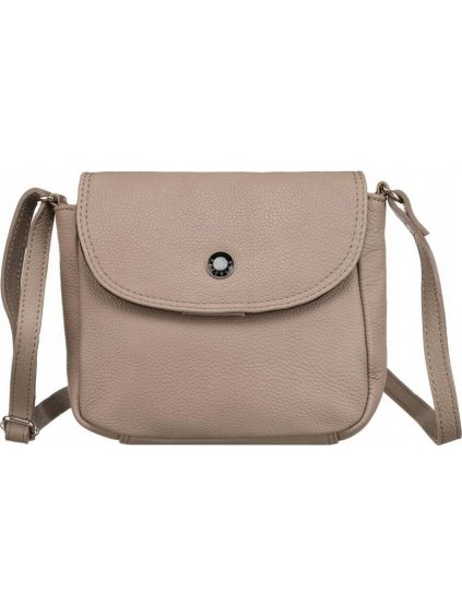 PETERSON BÉŽOVÁ KOŽENÁ CROSSBODY KABELKA