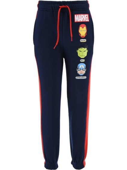 Marvel Avengers - tmavě modré chlapecké tepláky