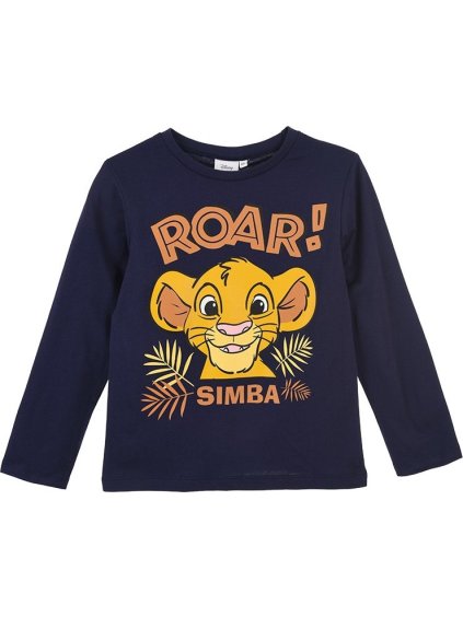 Tmavě modré chlapecké tričko Disney The Lion King