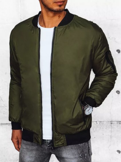 (VEL. 2XL) KHAKI PÁNSKÝ BOMBER