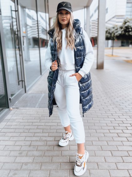 Modrá prošívaná vesta GANTINI