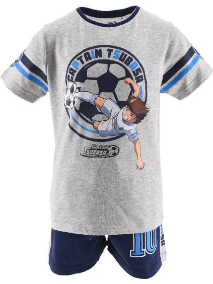 Šedo-modrá chlapecká souprava Captain Tsubasa (Velikost 98)