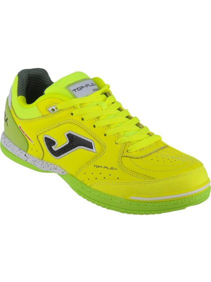 Limetková sálová obuv Joma Top Flex 2309 IN