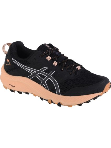 Černé tenisky s meruňkovou podrážkou ASICS Gel-Trabuco Terra 2 (Velikost 37)