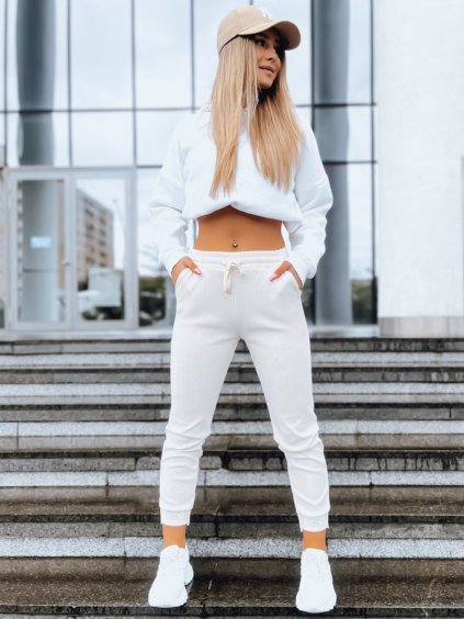 (Vel. L/XL) Smetanové tepláky JAMES