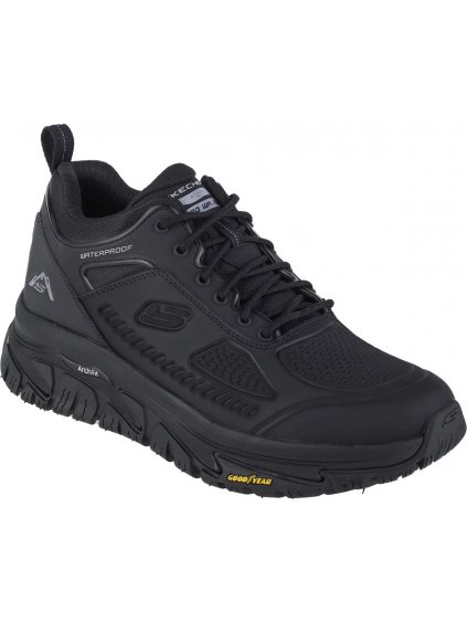 ČERNÉ PÁNSKÉ SNEAKERSY SKECHERS ARCH FIT ROAD WALKER - PYLES PEAK