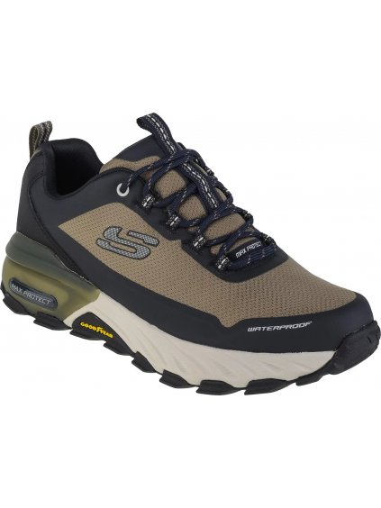 KHAKI PÁNSKÉ TENISKY SKECHERS MAX PROTECT-FAST TRACK