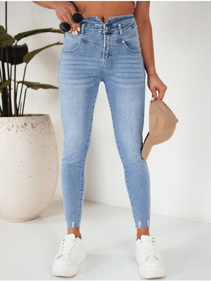 Světle modré skinny džíny MARIE