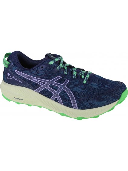 TMAVĚ MODRÉ TRAILOVÉ TENISKY ASICS FUJI LITE 3