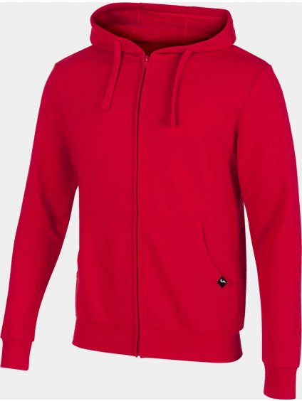 ČERVENÁ MIKINA NA ZIP JOMA JUNGLE HOODIE