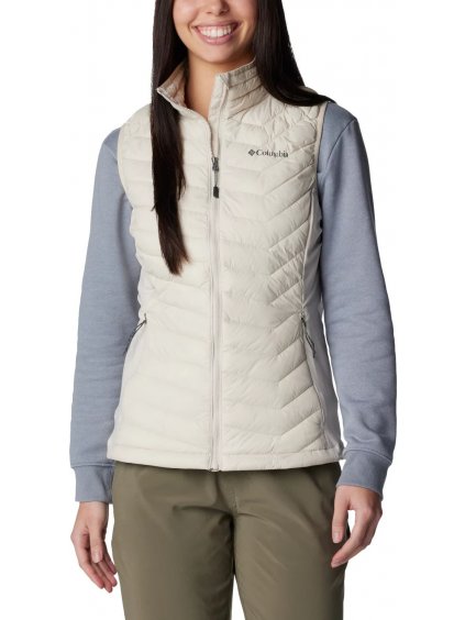 SMETANOVÁ SPORTOVNÍ VESTA COLUMBIA POWDER PASS VEST