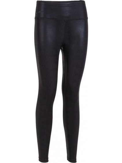 ČERNÉ LESKLÉ LEGÍNY JOMA URBAN STREET LONG TIGHTS