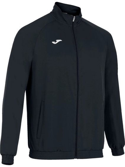 Černá pánská mikina na zip Joma Doha Microfiber Jacket