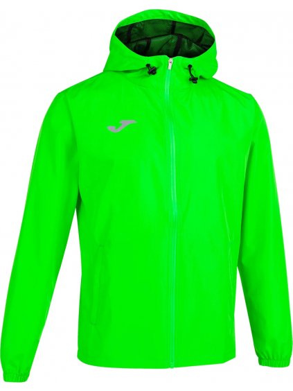 NEONOVĚ ZELENÁ PÁNSKÁ SPORTOVNÍ BUNDA JOMA ELITE VII RAIN JACKET