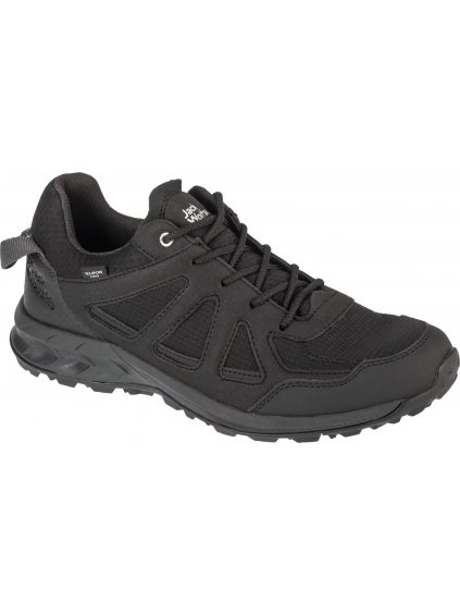 ČERNÉ TURISTICKÉ BOTY JACK WOLFSKIN WOODLAND 2 TEXAPORE LOW M