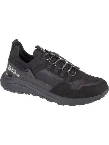 Černé pánské sportovní boty Jack Wolfskin Dromoventure Athletic Low M