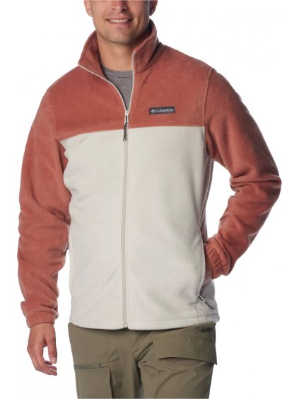 SMETANOVO-HNĚDÁ FLEECOVÁ MIKINA COLUMBIA STEENS MOUNTAIN 2.0 FULL ZIP FLEECE