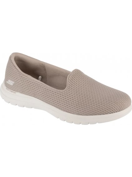 BÉŽOVÉ NAZOUVACÍ SLIP ON TENISKY SKECHERS ON-THE-GO FLEX - ASPIRE