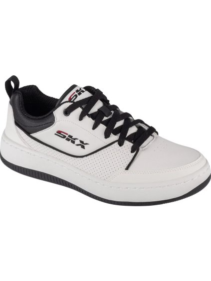 Bílé pánské volnočasové tenisky Skechers Sport Court 92 - Ottoman (Velikost 41)