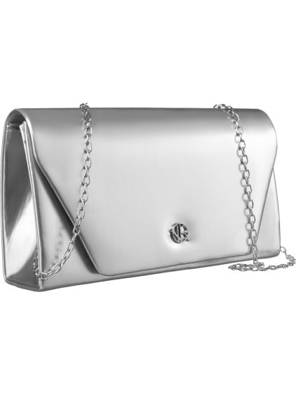 Rovicky stříbrné lesklé elegantní psaníčko