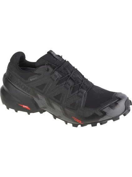 Celo-černé pánské trailové boty Salomon Speedcross 6 GTX