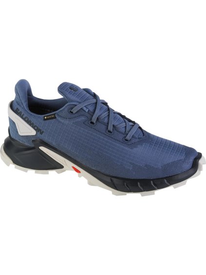 Tmavě šedá běžecká obuv Salomon Alphacross 4 GTX