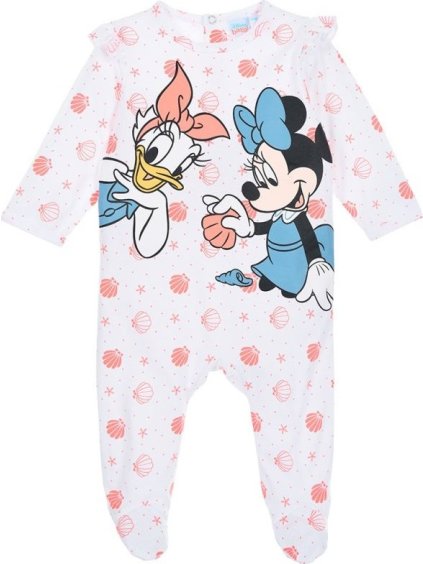 Bílý dívčí overal Minnie Mouse and Daisy