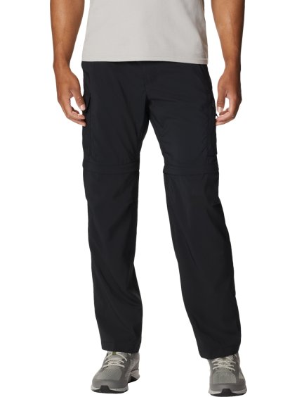 Černé pánské kalhoty a šortky Columbia Silver Ridge Utility Convertible Pant (Velikost 30/34)