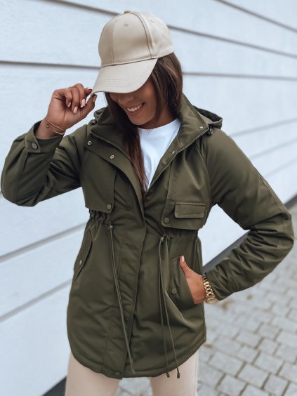 (VEL. M) KHAKI LEHKÁ PARKA RIVERS