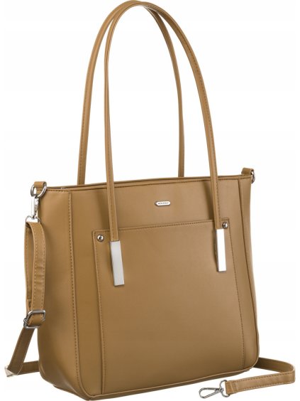 Rovicky tmavě béžová shopper kabelka