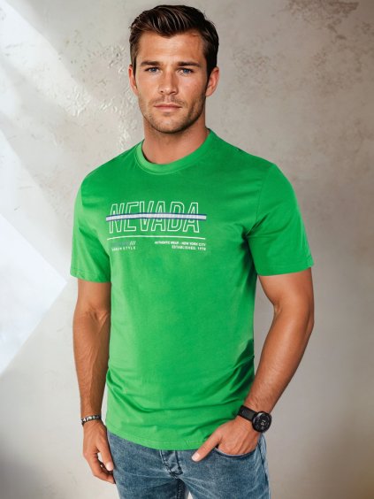 Zelené tričko s nápisem Nevada