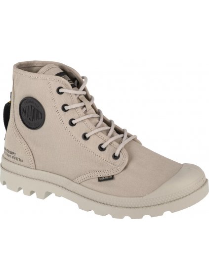 BÉŽOVÉ KOTNÍKOVÉ TENISKY PALLADIUM PAMPA HI HTG SUPPLY