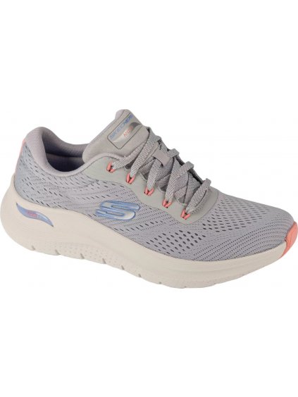 ŠEDÉ SPORTOVNÍ TENISKY SKECHERS ARCH FIT 2.0 - BIG LEAGUE