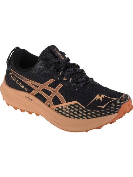 Černé běžecké tenisky ASICS Fuji Lite 4 (Velikost 37)