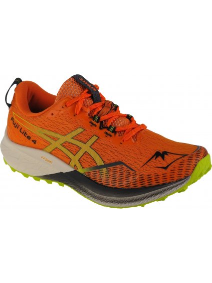 ORANŽOVÉ BĚŽECKÉ BOTY ASICS FUJI LITE 4