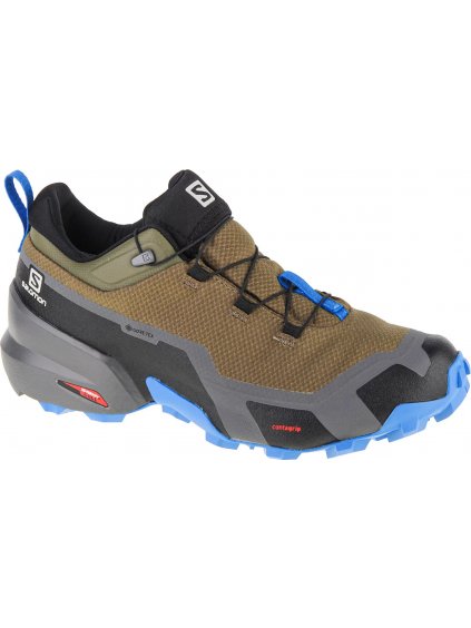 KHAKI TREKOVÉ BOTY SALOMON CROSS HIKE GTX