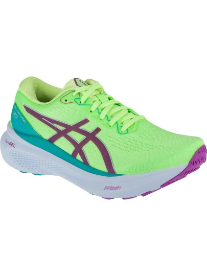 Neonově zelené běžecké boty ASICS Gel-Kayano 30 Lite-Show