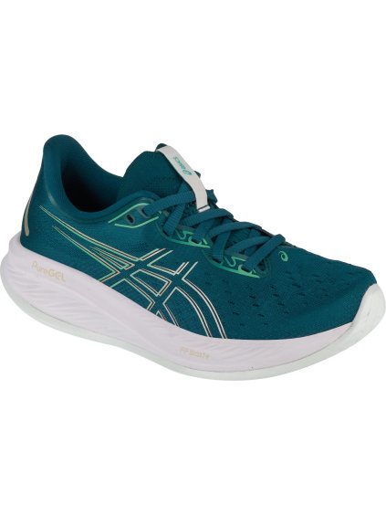 Tmavě zelené běžecké boty ASICS Gel-Cumulus 26 (Velikost 37)