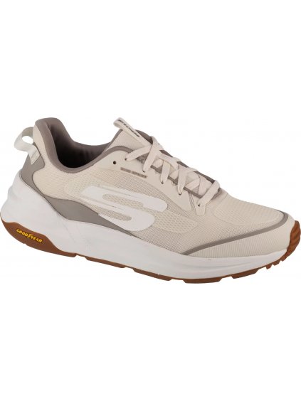 SMETANOVÉ STYLOVÉ TENISKY SKECHERS GLOBAL JOGGER - COVERT